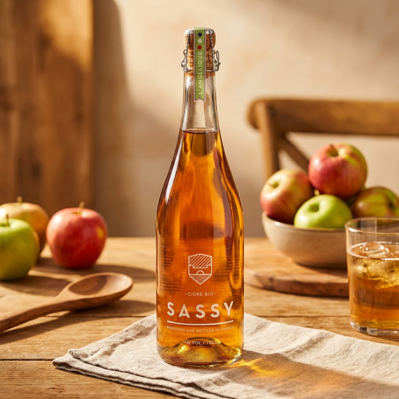 CIDRE Sassy La Sulfureuse Rosé Doux France 3° 75 cl