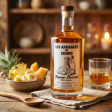 Rhum arrangé maison – Banane, Chocolat & Noix de cajou 70cl 30%