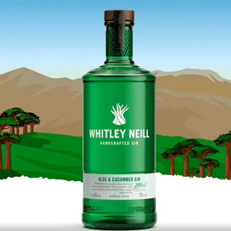 Whitley Neill Aloe & Cucumber 70cl  43%