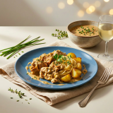 Sauté de Dinde au Foie Gras Truffé – 200 g