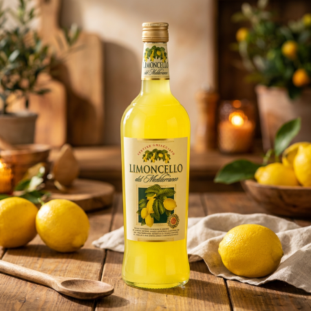 Limoncello Del Mediterraneo 1L / 25%