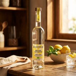 Belvedere Citron et Basilic 40 % | Organic Infusions| Vodka Bio